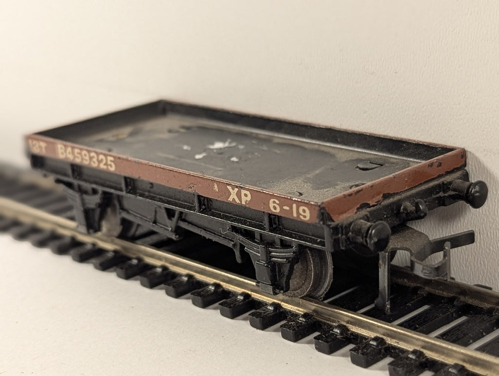 Hornby Dublo OO Gauge 13T Low Sided Wagon Goods Wagon B459325 BR Bauxite 4615