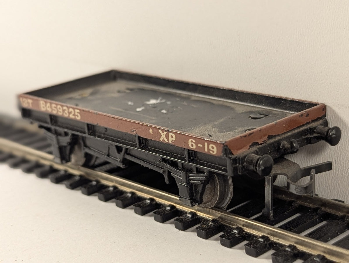 Hornby Dublo OO Gauge 13T Low Sided Wagon Goods Wagon B459325 BR Bauxite 4615