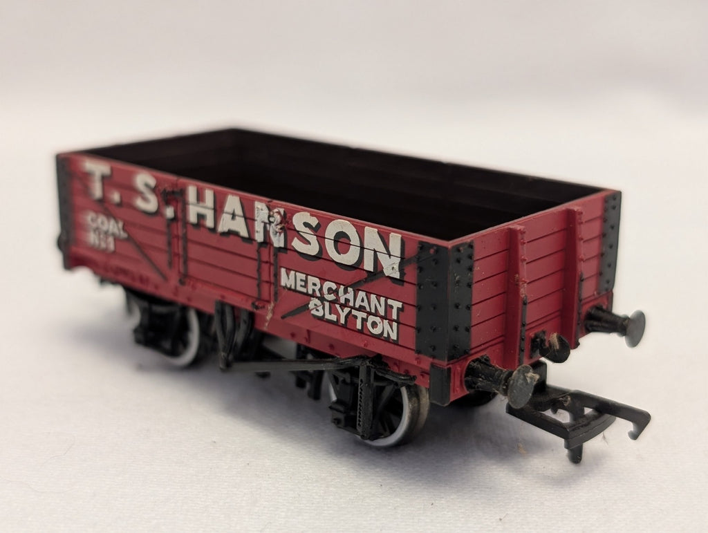 Bachmann OO Gauge 7 Plank Open Wagon 'T. S. Hanson' Goods Wagon