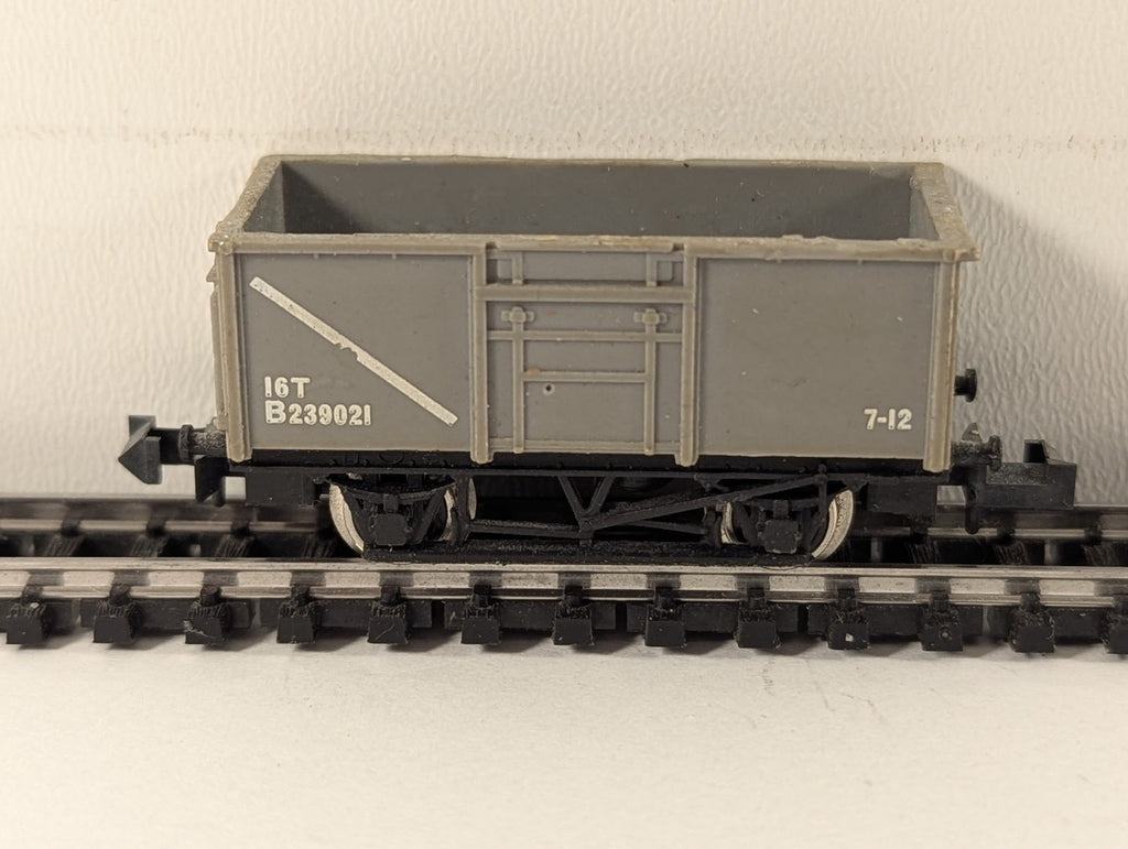 Trix N Gauge BR 16 Ton Mineral Wagon Goods Wagon B239021 BR Grey