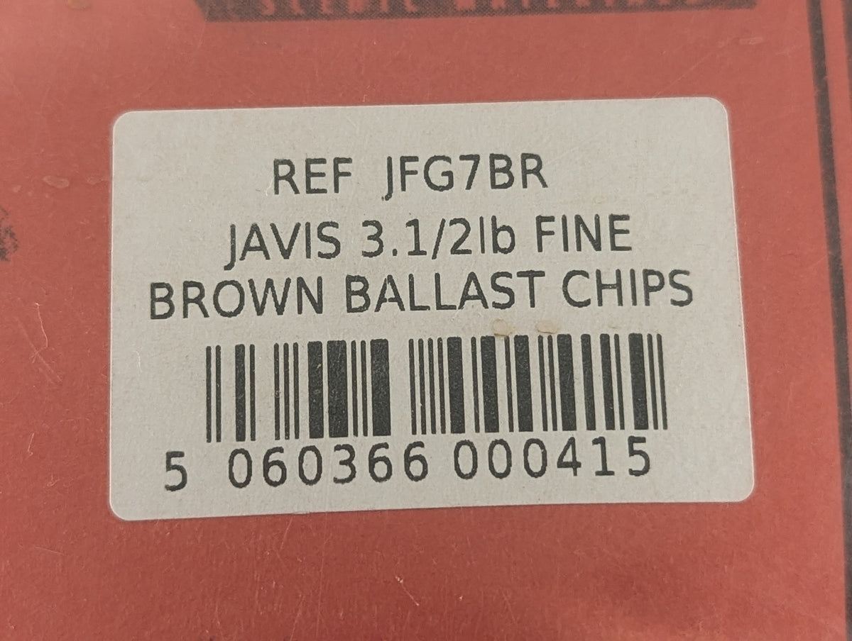 Javis Fine Brown Ballast Chips Scenic Materials JFG7BR