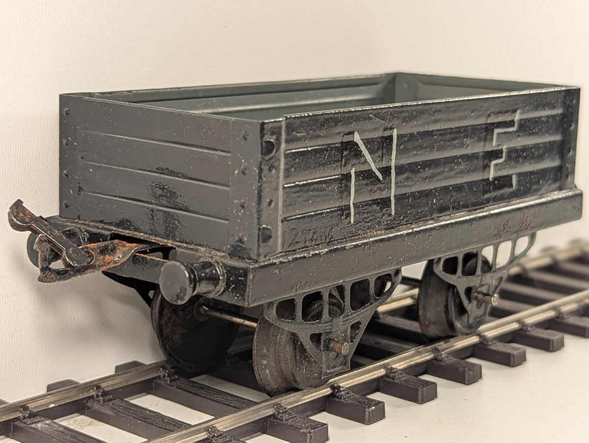 Hornby O Gauge Tinplate No.1 NE Open Wagon – Repainted