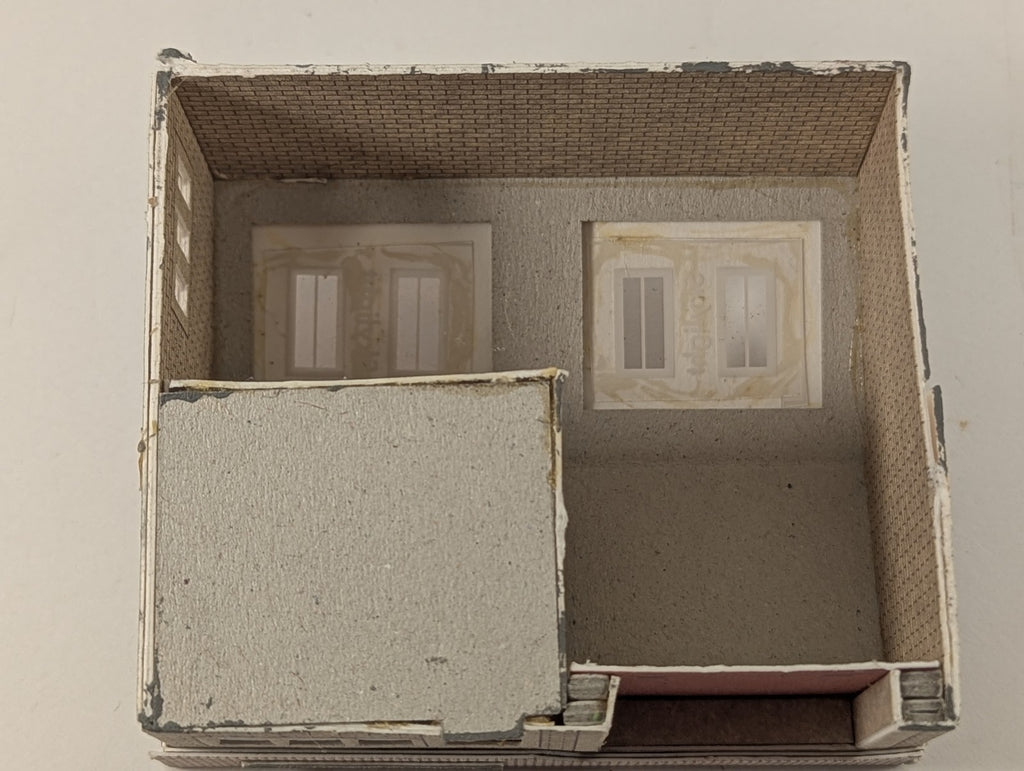 Metcalfe N Gauge Modern Industrial Unit Building Walter Wall Carpets PO284