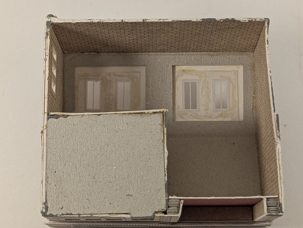 Metcalfe N Gauge Modern Industrial Unit Building Walter Wall Carpets PO284