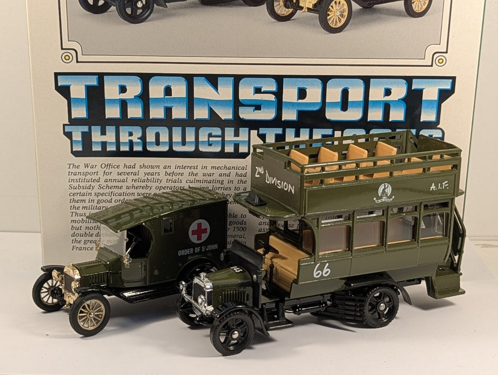 Corgi Transport Through The Ages Die-Cast Military Vehicle Set