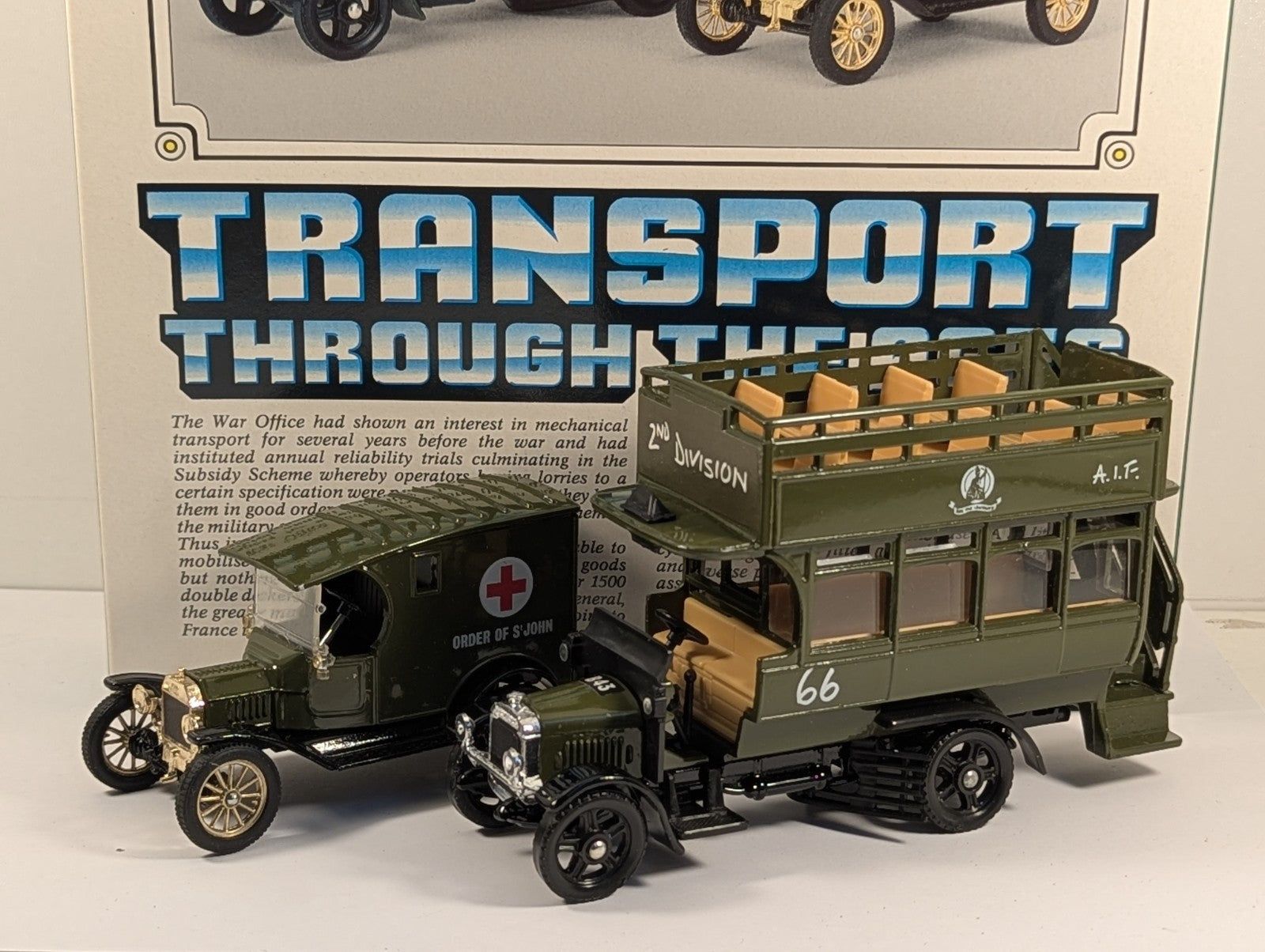 Corgi Transport Through The Ages Die-Cast Military Vehicle Set