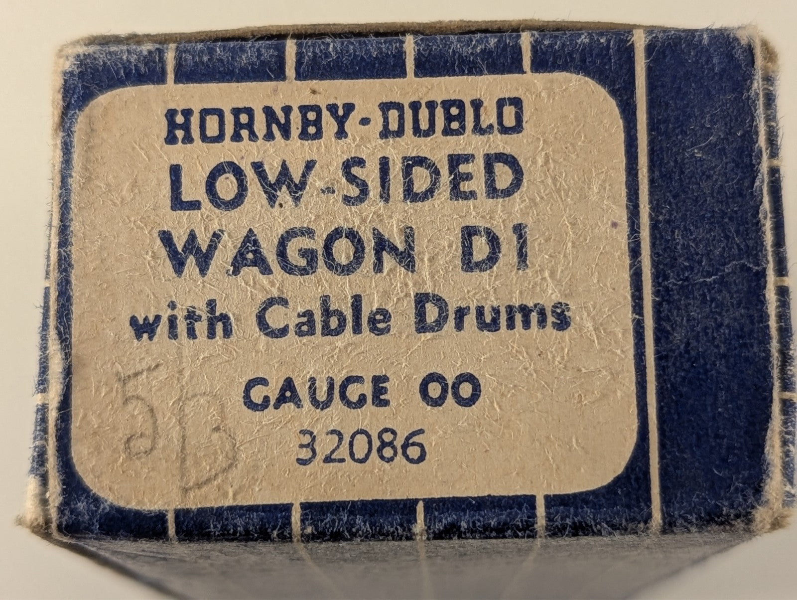 Hornby-Dublo 32086 D1 Low-Sided Wagon with Cable Drums OO Gauge - Boxed