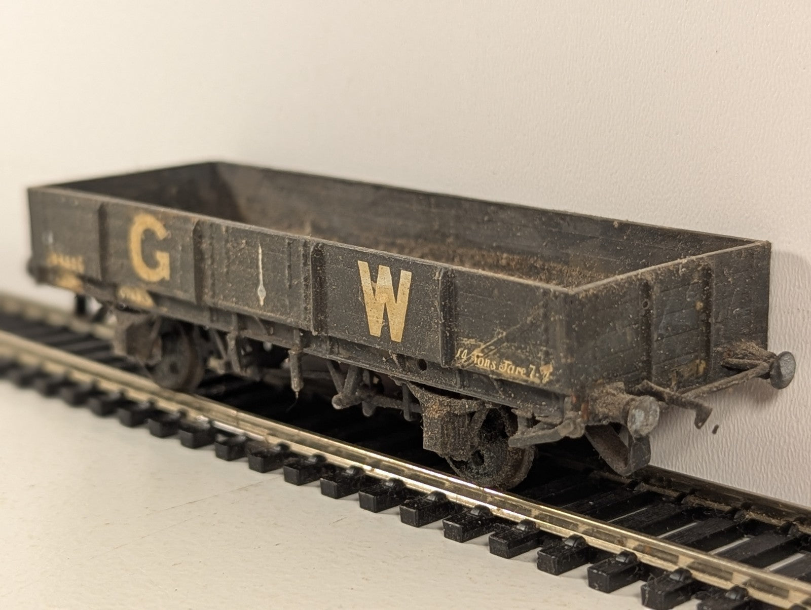 Kitbuilt OO Gauge GWR 4-Plank Open C Wagon Goods Wagon 94856 GWR Livery