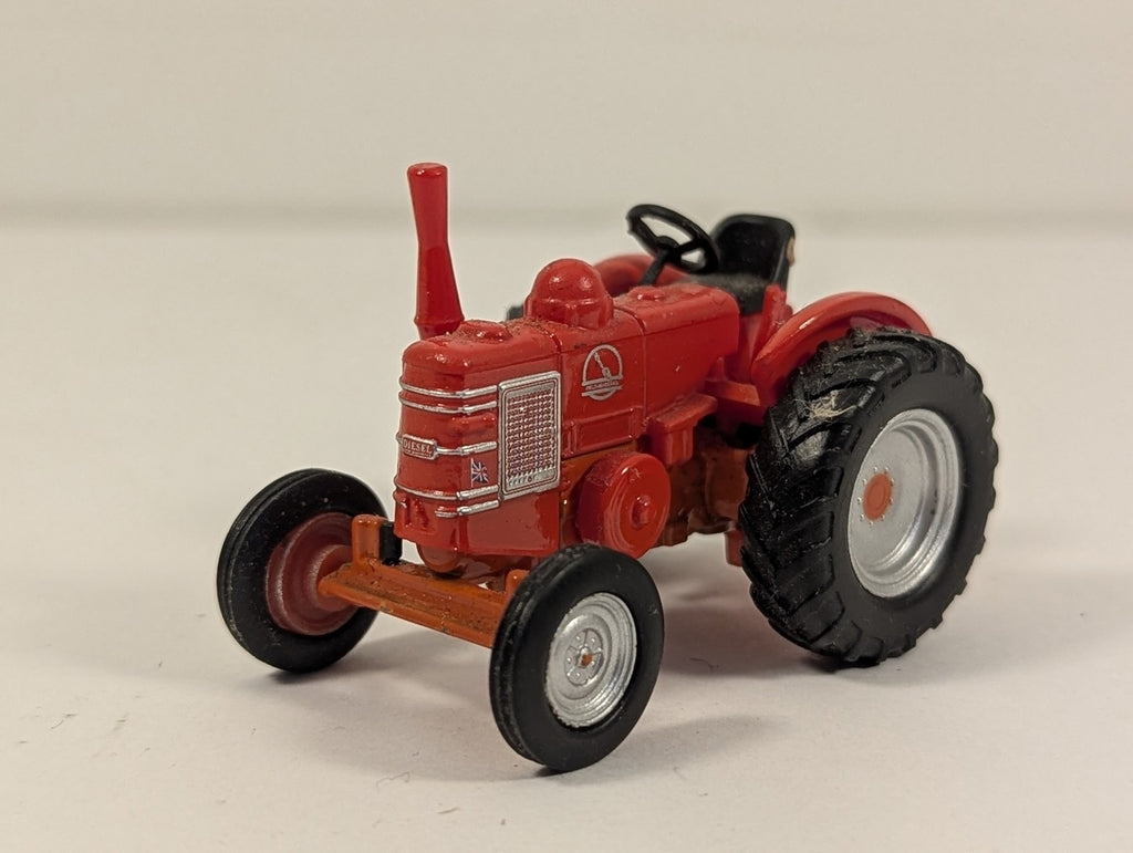 Oxford Diecast 1:76 Field Marshall Tractor Diecast Tractor Red