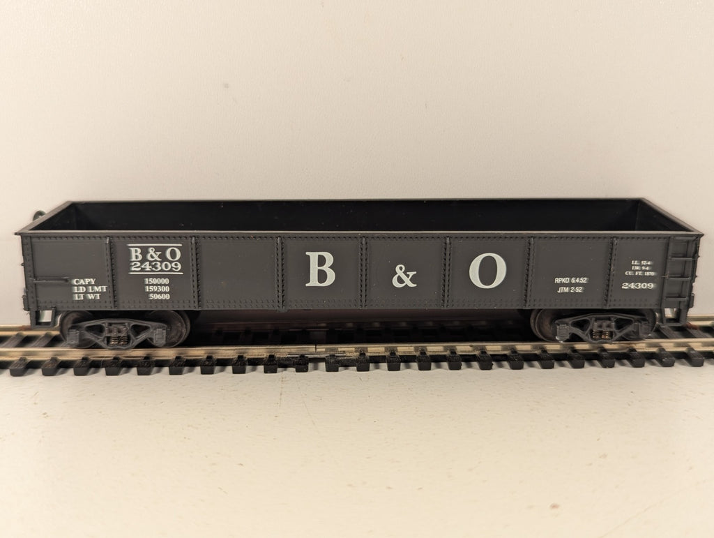 Industrial Rail HO Gauge B&O 52ft Gondola Wagon 24309 Baltimore & Ohio