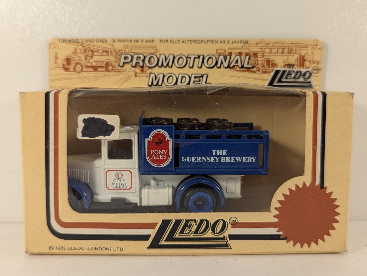 Lledo Guernsey Brewery Pony Ales Delivery Truck Diecast Model Truck