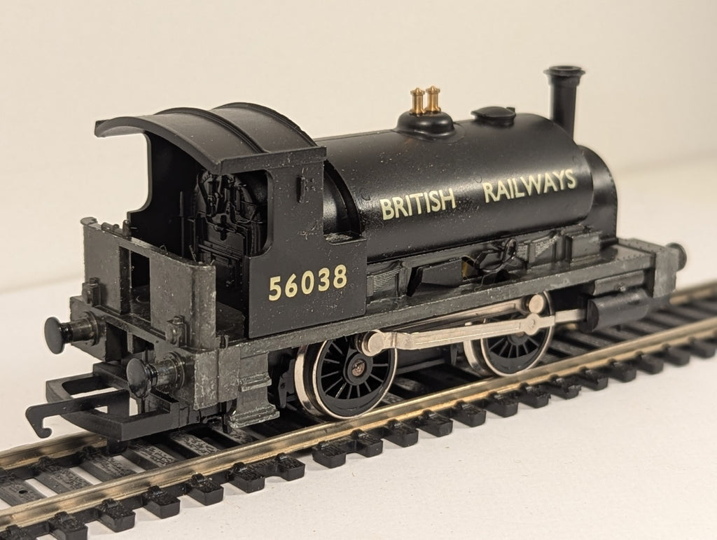 Hornby R2049 OO Gauge Class 0F “Pug” 0-4-0ST BR Black