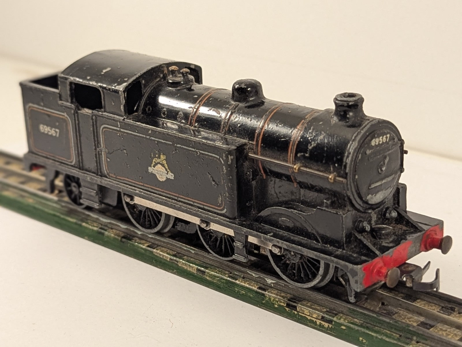 Hornby Dublo EDL17 Class N2 0-6-2T BR Black 69567  - 3 Rail