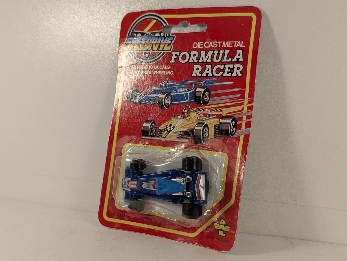 Speedrive Formula Racer Die-cast Model Car 7 Blue 1201-4