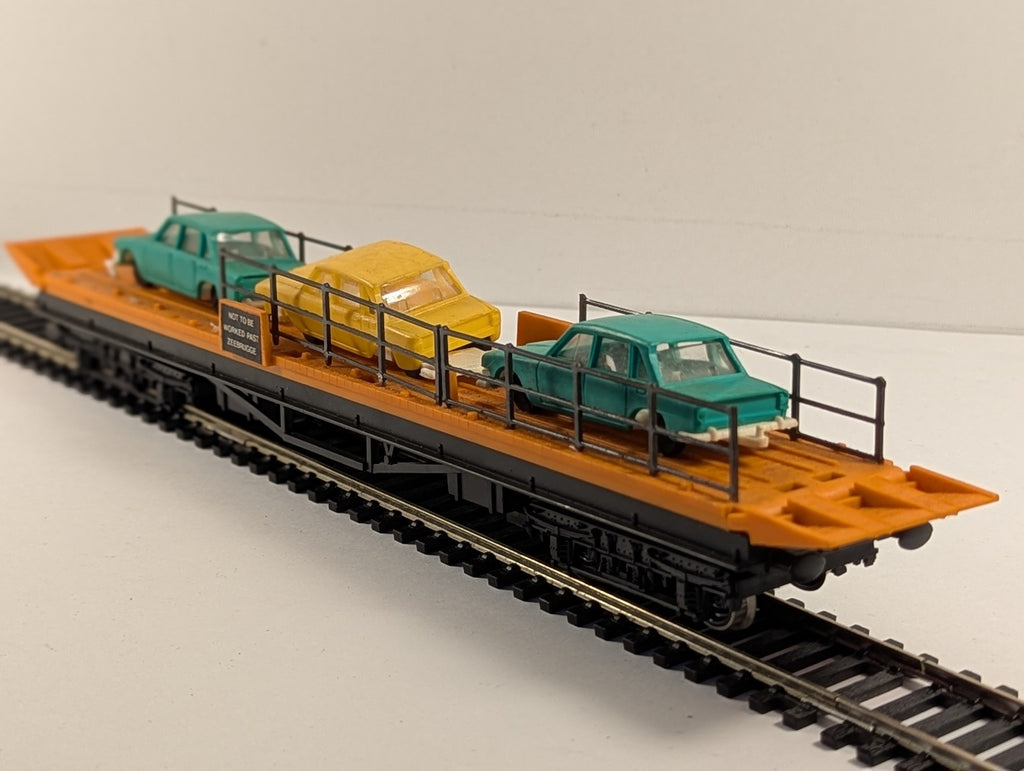 Hornby OO Gauge Zeebrugge Car Transporter Wagon Goods Wagon