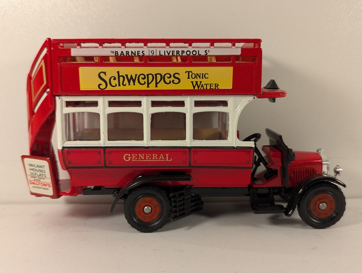 Corgi 1:43 Thornycroft J-type Bus Die-cast Bus 9 London General