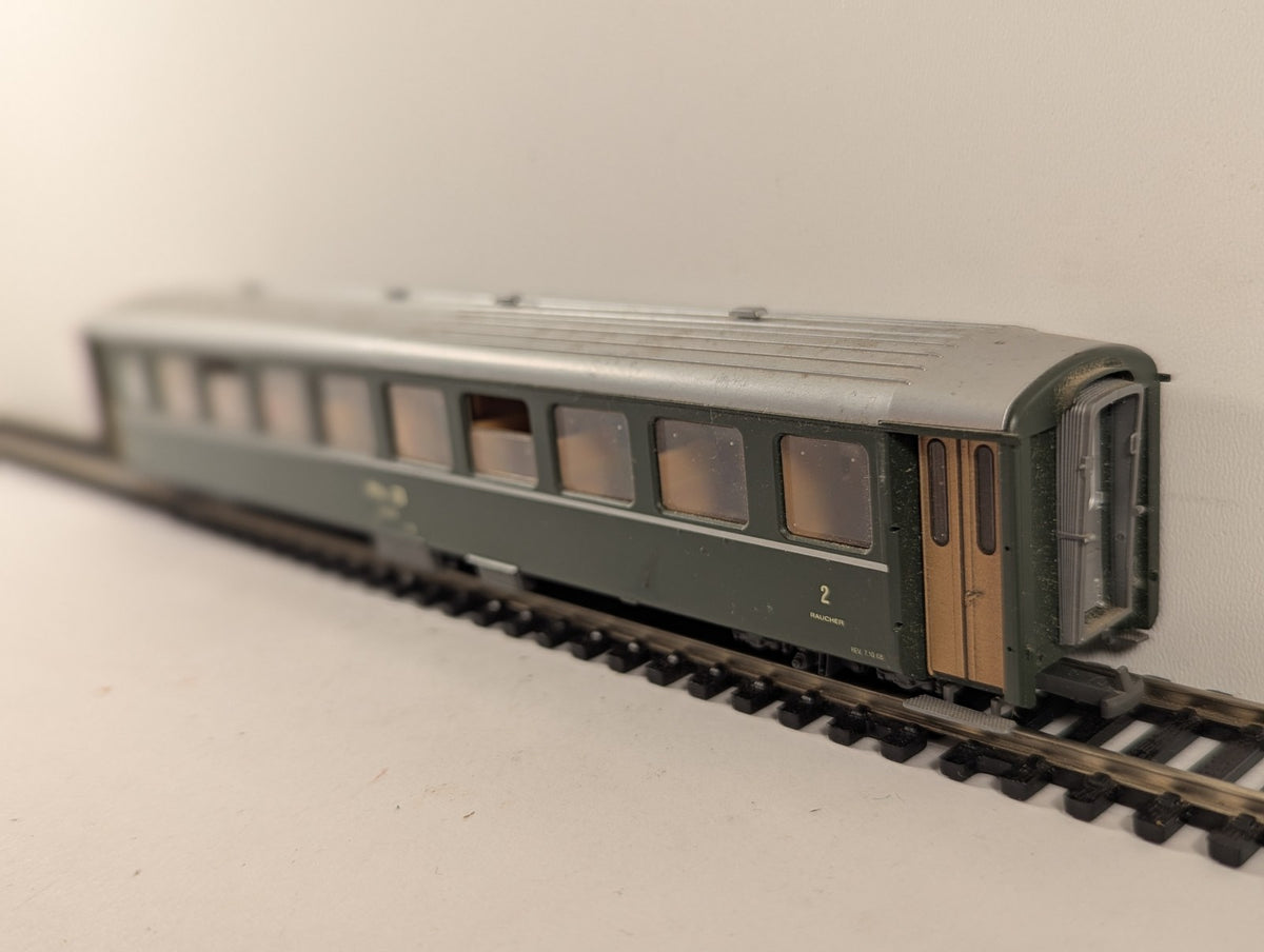 Bemo H0m Einheitswagen EW I B 2344 Passenger RhB green 3250 104