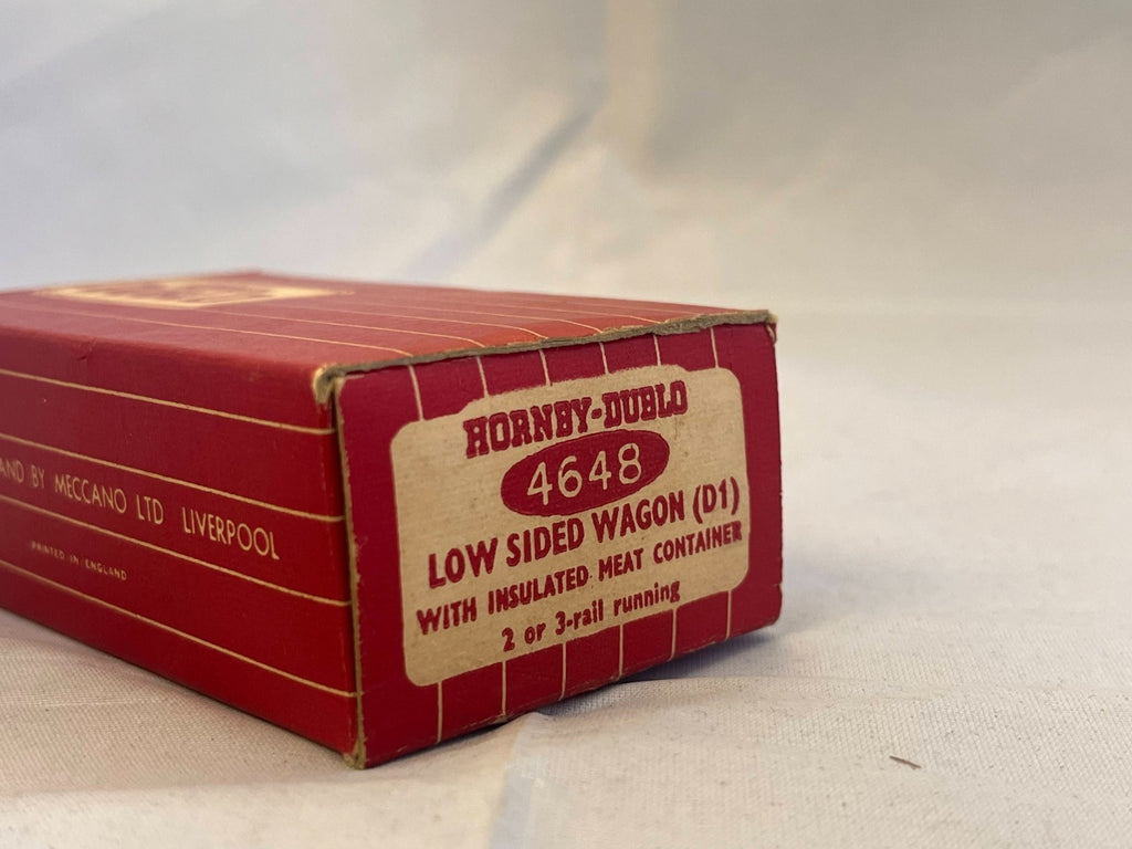 Hornby Dublo OO Gauge Brown 8 Ton Cattle Wagon Boxed