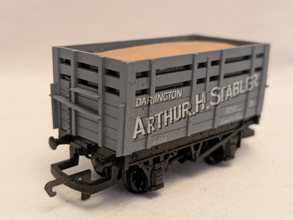 Hornby OO Gauge Arthur H. Stabler Coke Wagon Goods Wagon 21 Grey R6145