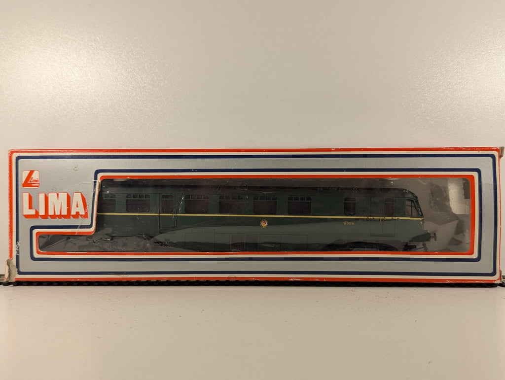 Lima OO Gauge GWR Streamlined Railcar Diesel Railcar W30W BR Green 305311W
