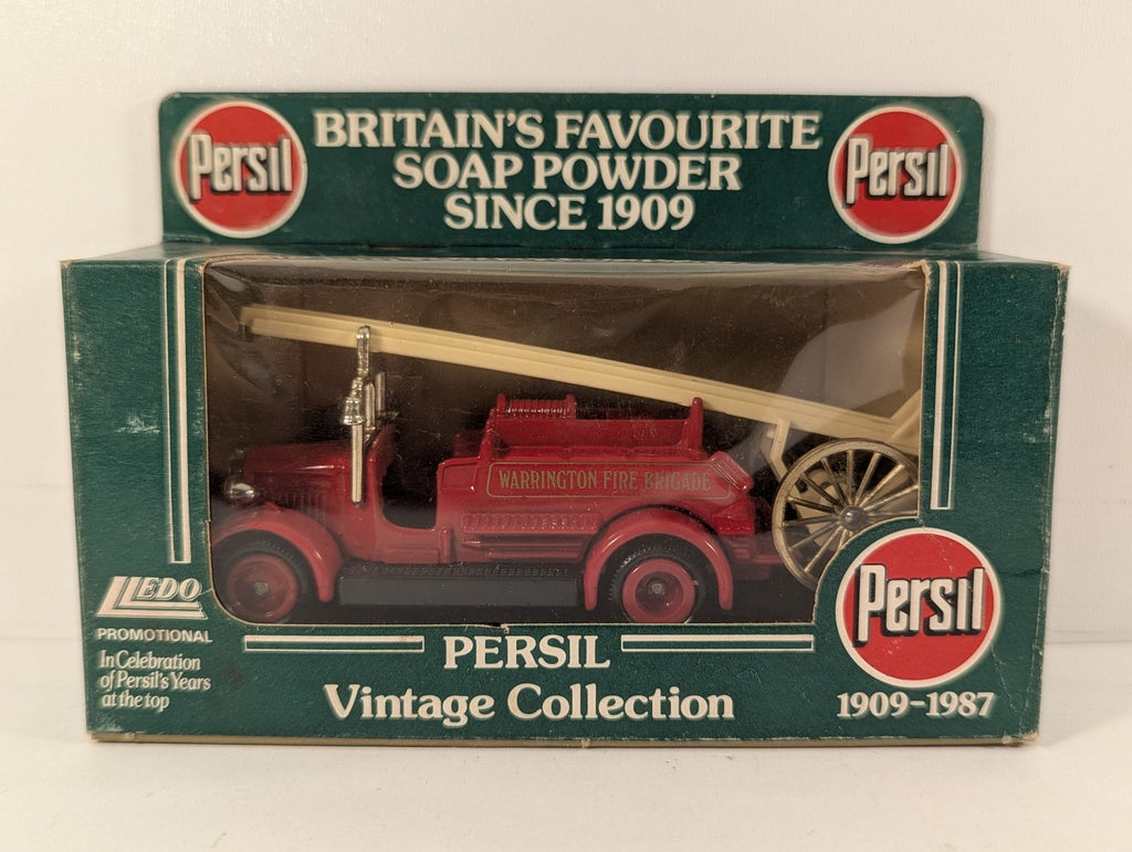 Lledo Persil Vintage Collection Warrington Fire Brigade Fire Engine