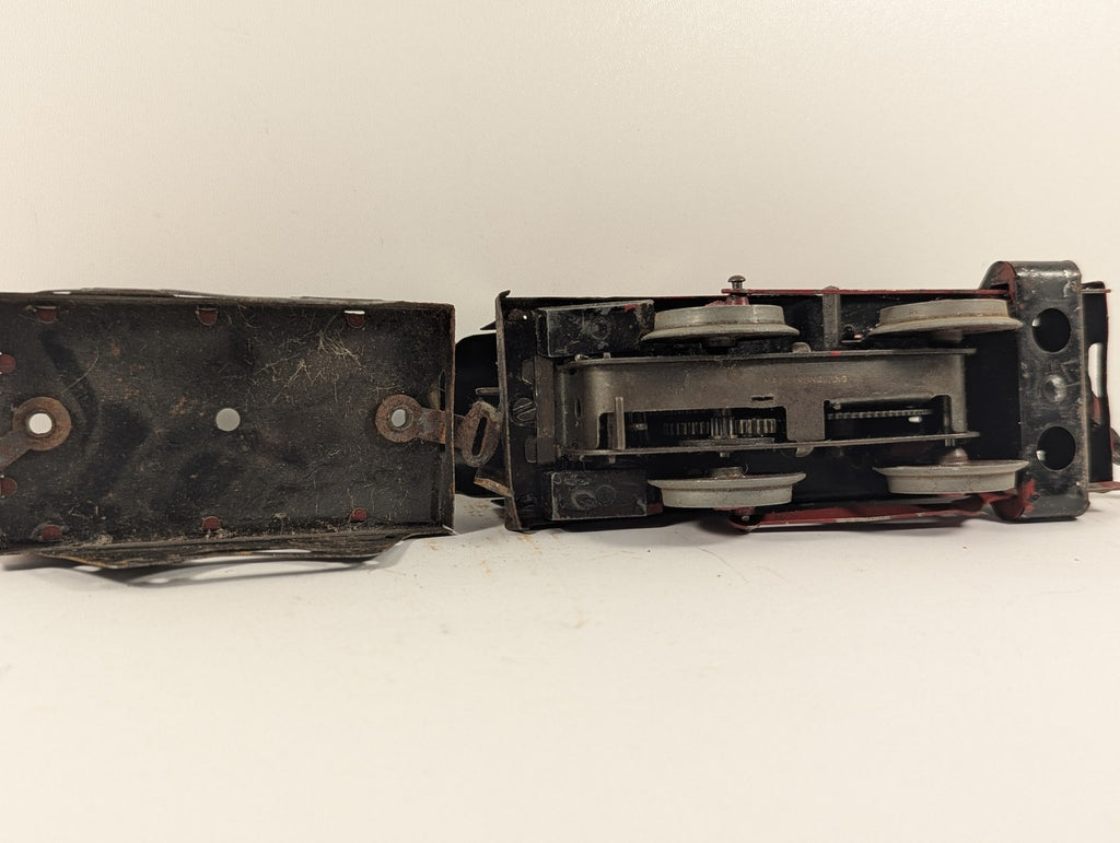Chad Valley O Gauge No. 20 Steam Locomotive 3435 Red