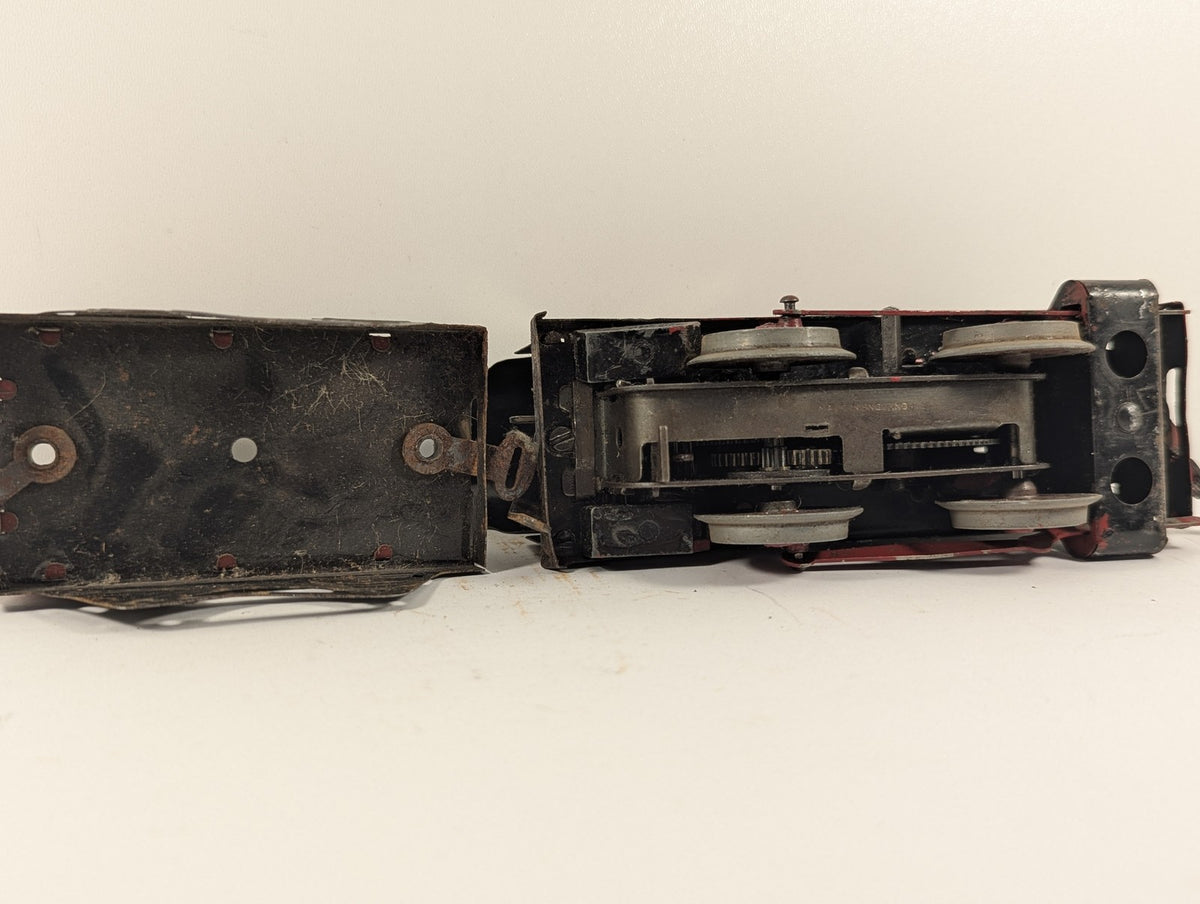 Chad Valley O Gauge No. 20 Steam Locomotive 3435 Red