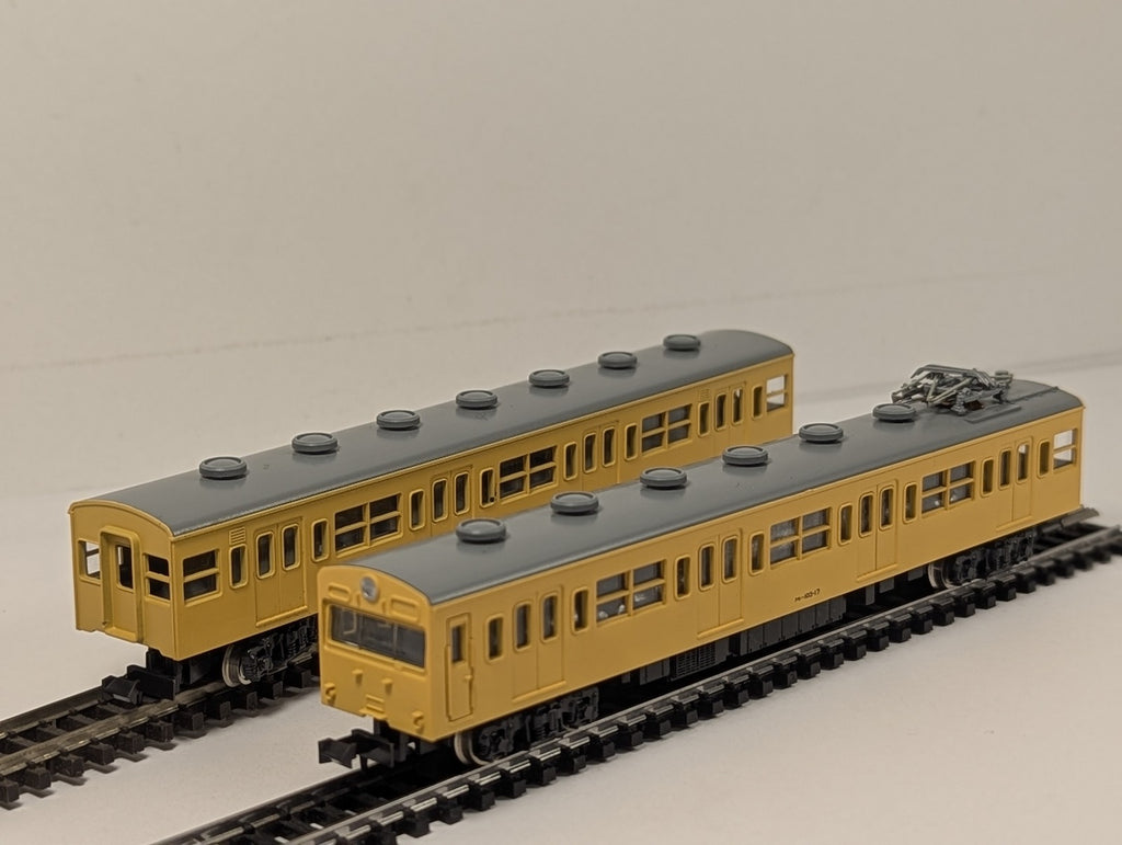 Kato N Gauge JNR 103 Series 2-Car EMU Electric Multiple Unit Kumoha 103-17