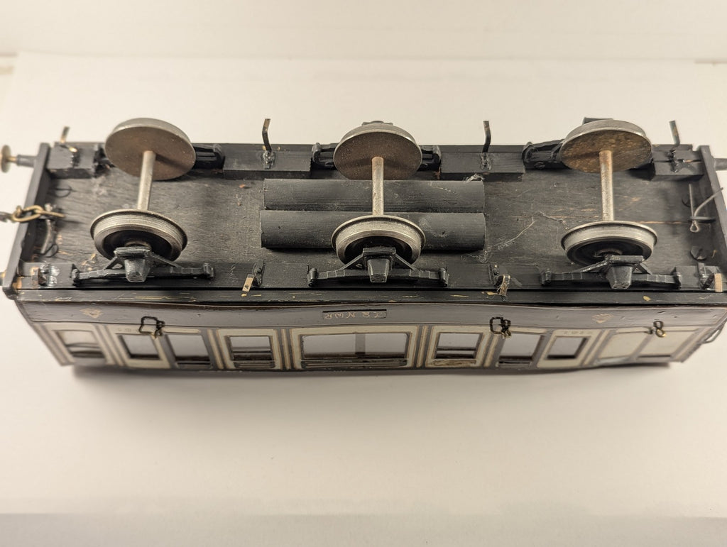 G Gauge LNWR 6-Wheel Passenger Coach 5181 LNWR Plum and Cream