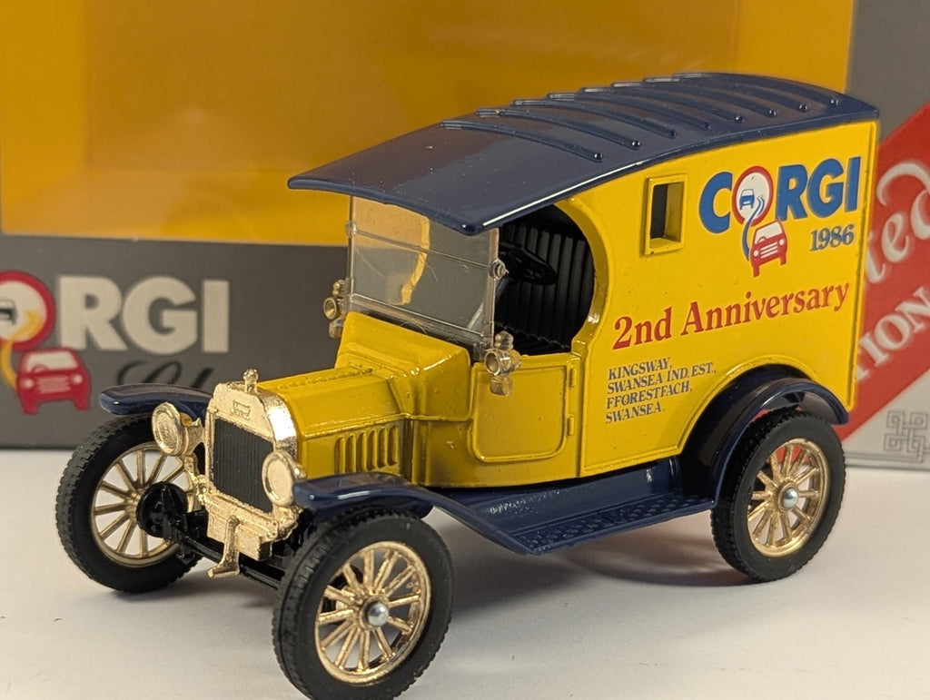 Corgi Classics 874 Ford Model T Van Corgi 2nd Anniversary