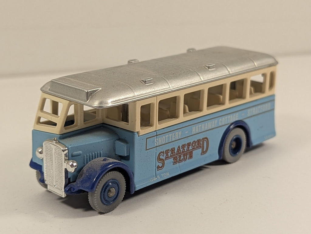 Lledo Bedford Single Deck Bus Die-cast Bus Stratford Blue DG17