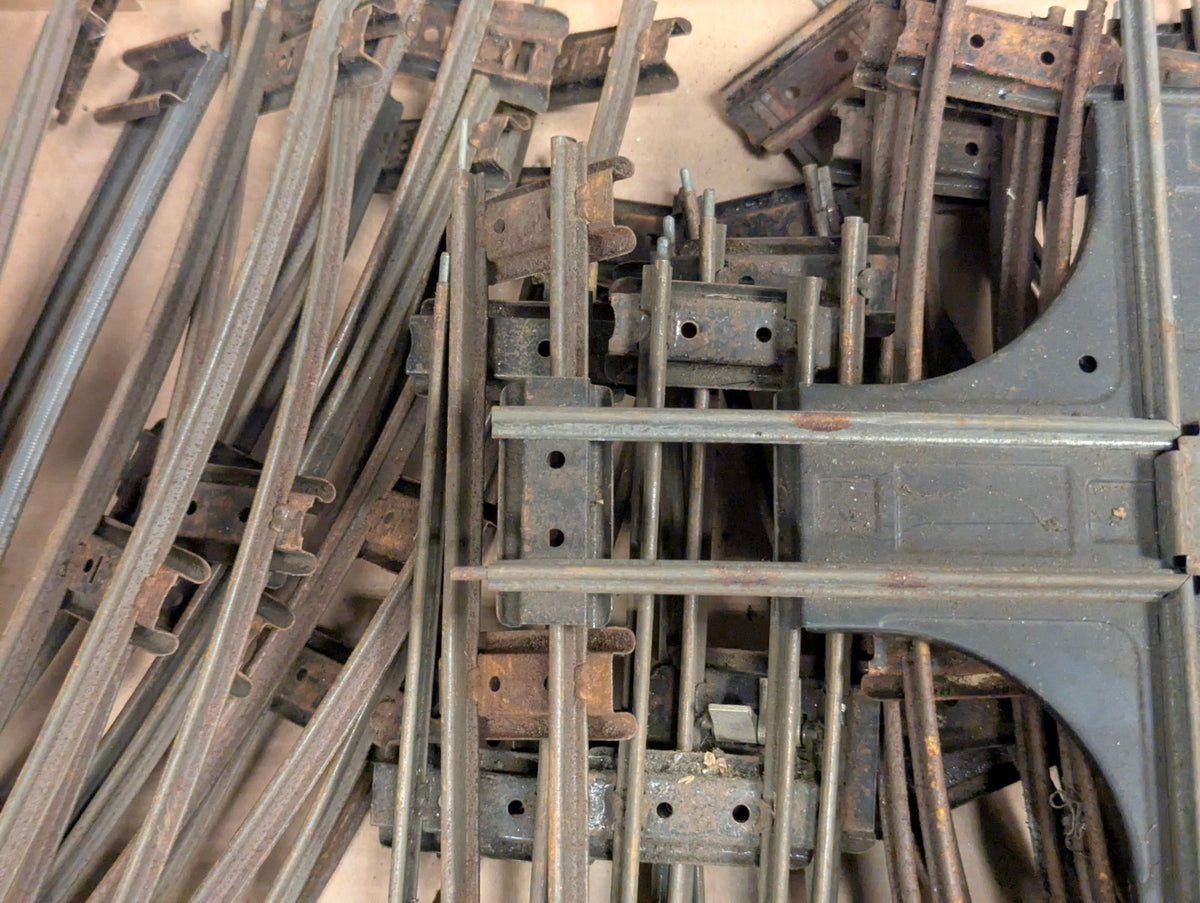 Hornby O Gauge Huge Job Lot of Track - Needs a Clean