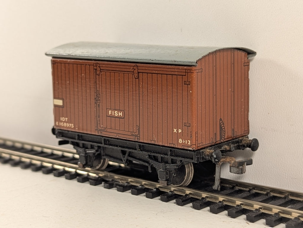 Hornby Dublo DR374 OO Gauge BR Brown D1 Fish Van - Boxed