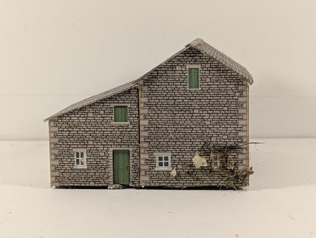 Metcalfe N Gauge Grange Farm Barn Building PO251