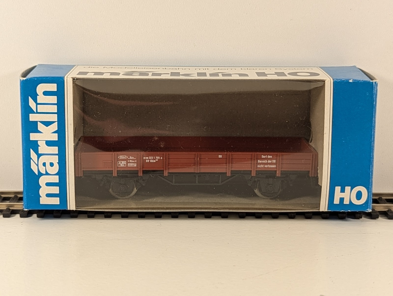 Märklin H0 Start Up Low Side Car – 4423 – DB