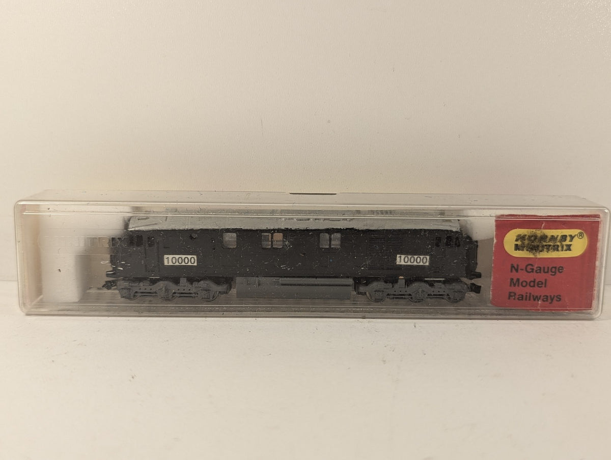 Hornby Minitrix N Gauge Class D16/1 LMS 10000 Diesel Locomotive Black and Silver