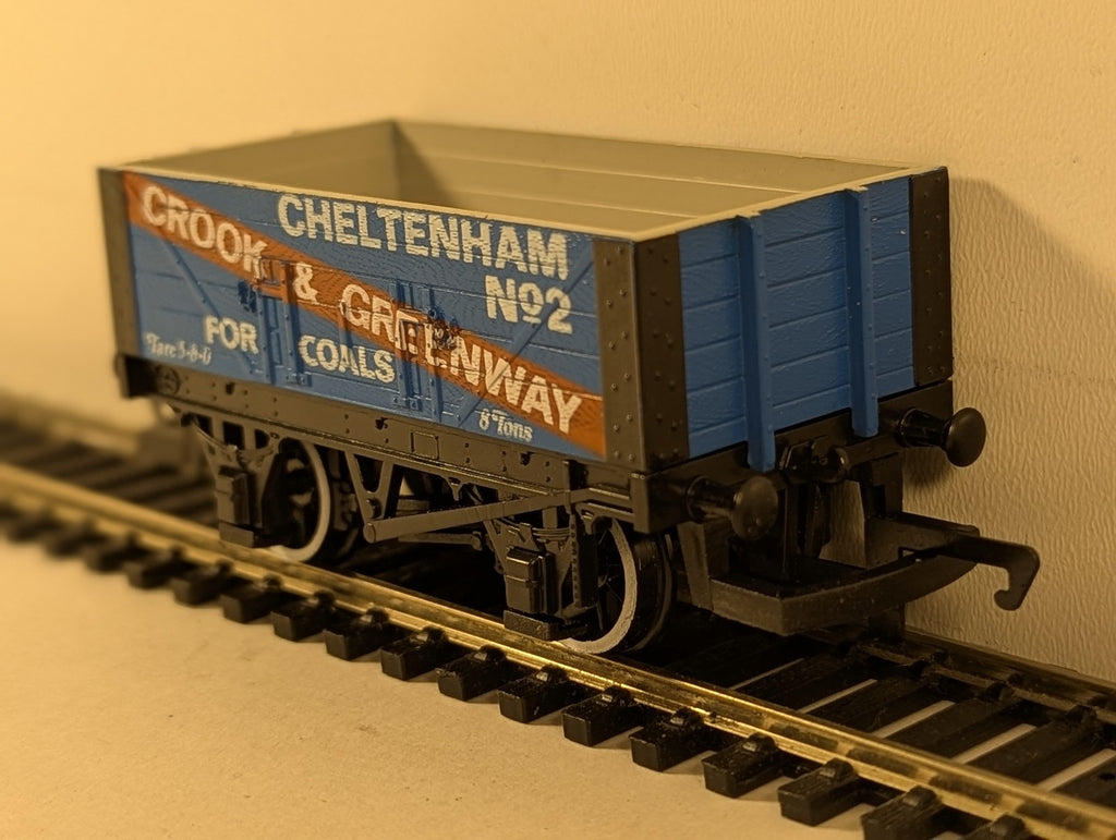Hornby OO Gauge Crook & Greenway Cheltenham No. 2 Coal Wagon Goods Wagon