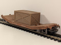Airfix 54330 25-Ton Lowmac Machine Wagon – Crate Load – OO Gauge