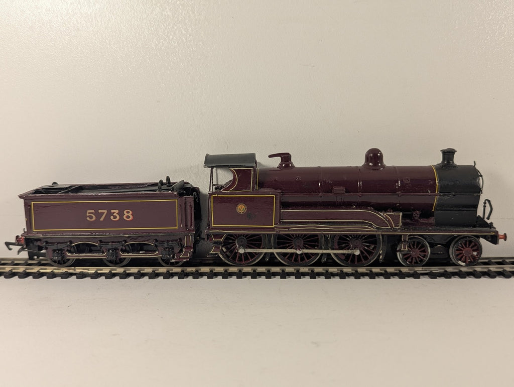 Kitbuilt LNWR Prince of Wales Class 4-6-0 Locomotive 5738 LMS Crimson Lake