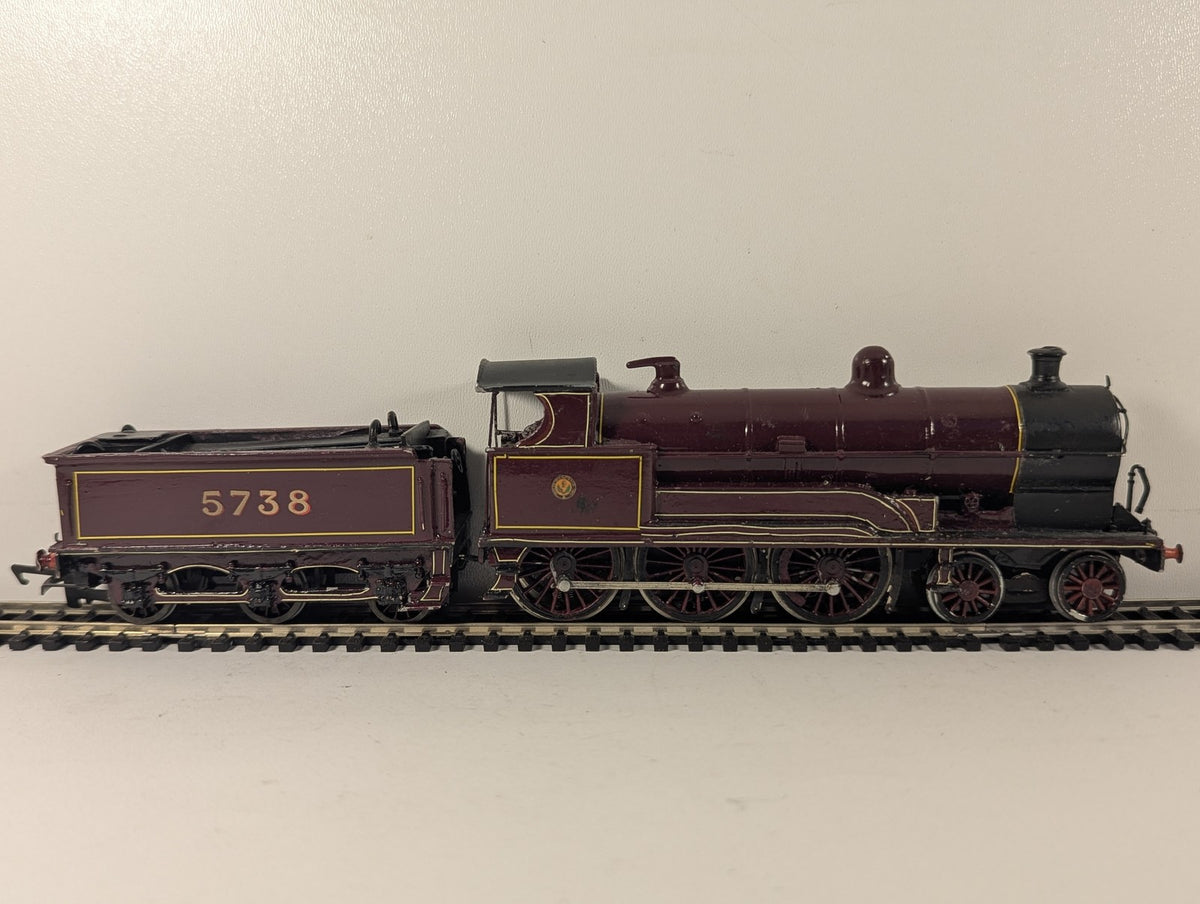 Kitbuilt LNWR Prince of Wales Class 4-6-0 Locomotive 5738 LMS Crimson Lake