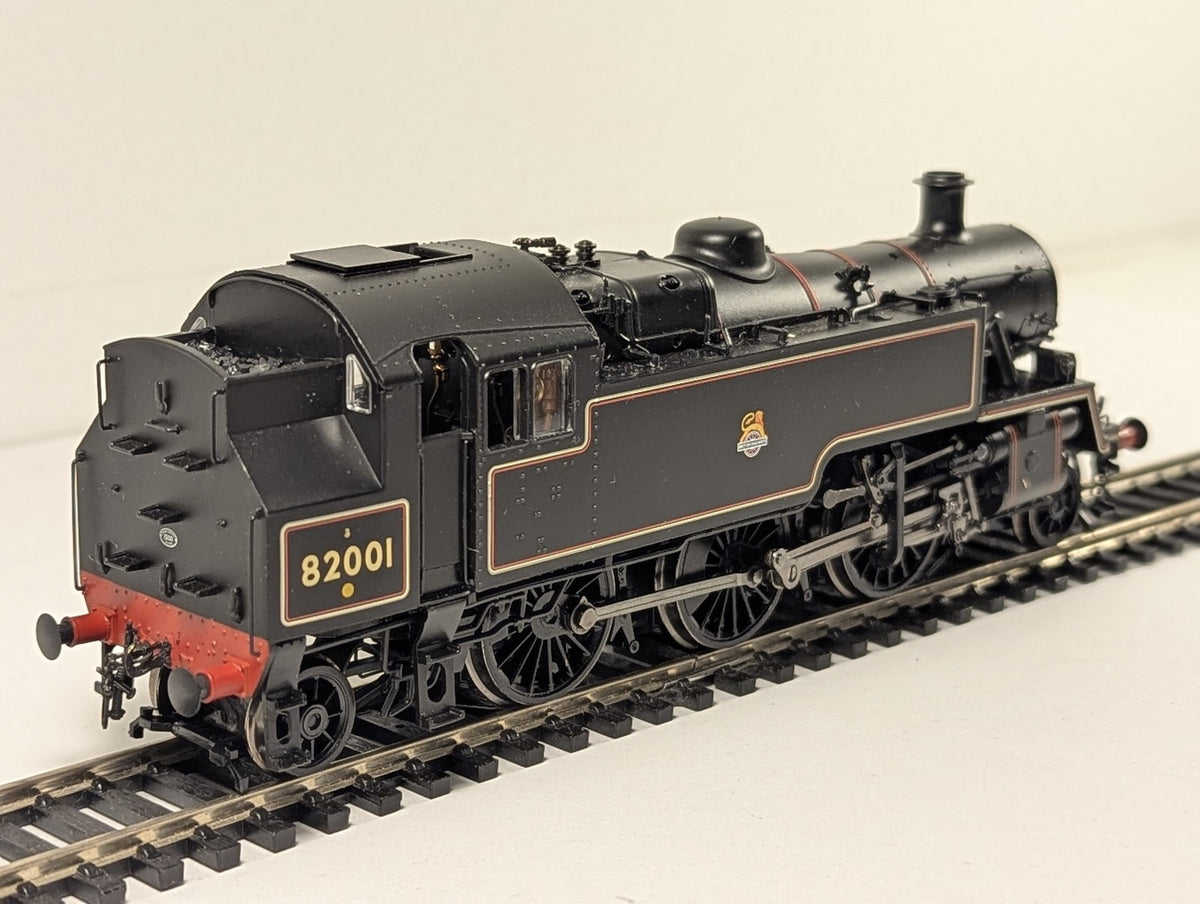 Bachmann OO Gauge 31-979 BR Black Standard Class 3MT '82001' Steam Locomotive