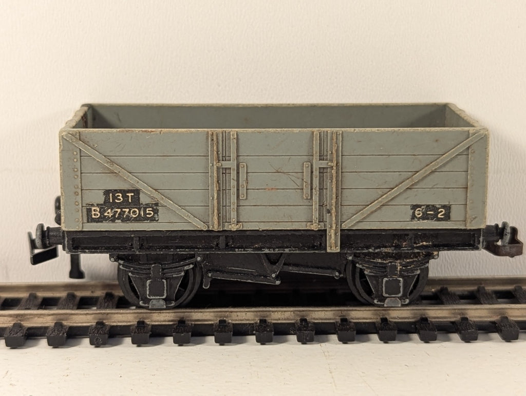 Hornby Dublo BR 13 Ton 5 Plank Coal Wagon Grey OO Gauge