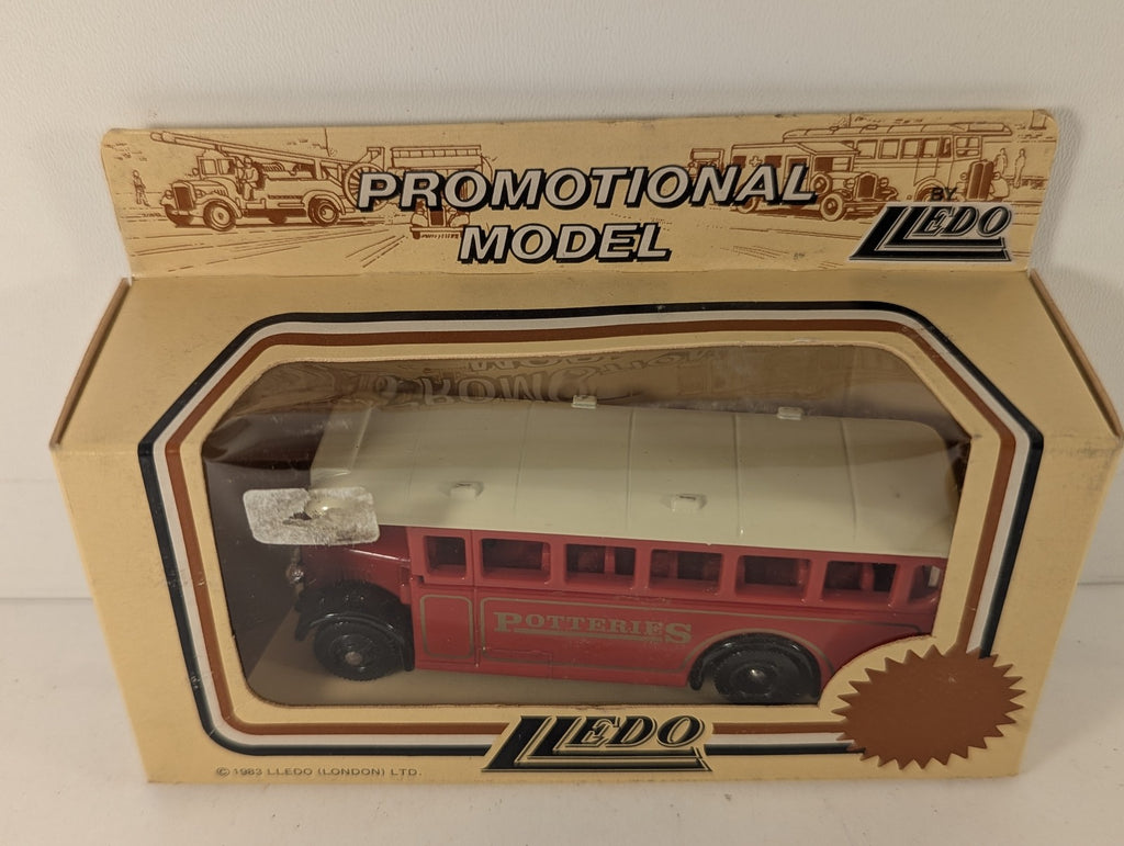 Lledo Single Deck Bus Die-cast Bus Potteries