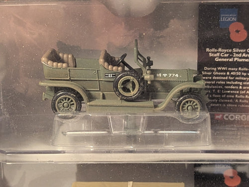 Corgi CSVR 01004 The Royal British Legion WW1 Military Vehicle and  Aircraft Set