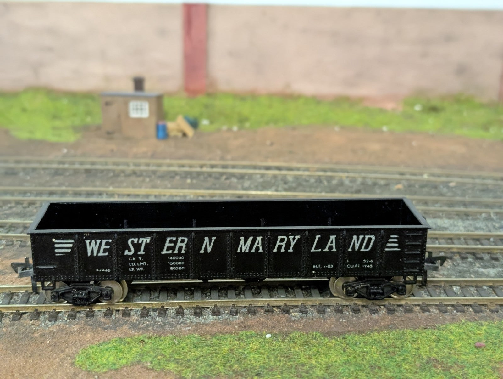 Fleischmann HO 54646 Western Maryland Gondola Made in Western Germany