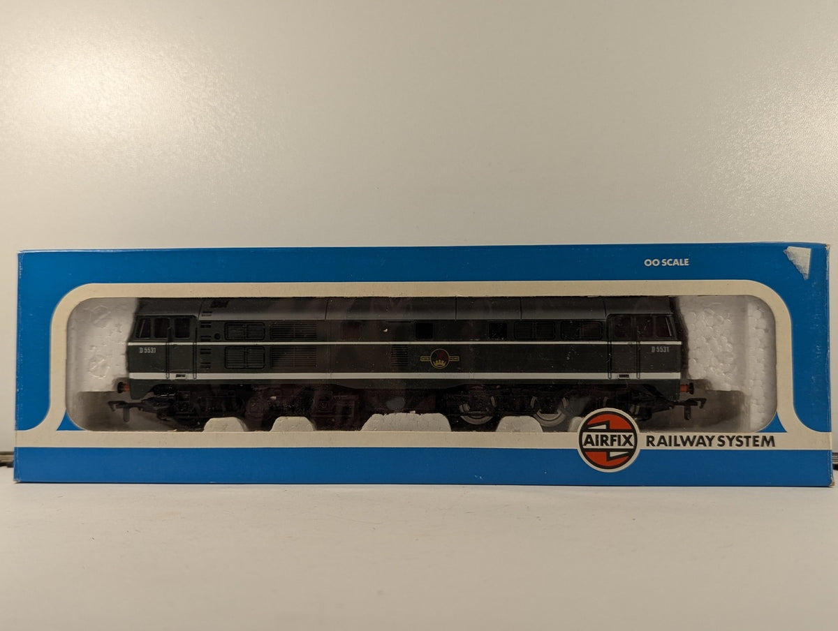 Airfix OO Gauge Class 31/1 Diesel Locomotive D5531 BR Green 54101-9