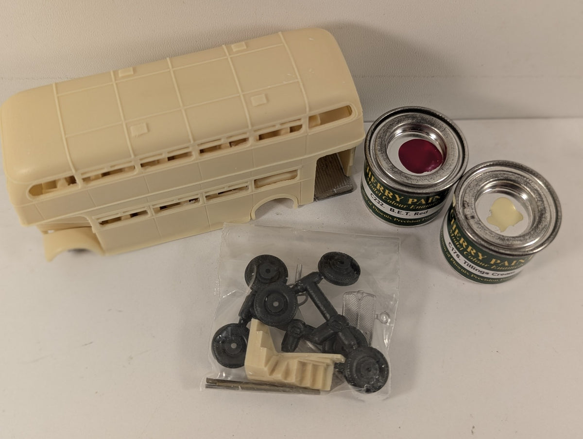 Little Bus Company OO Scale AEC Regent III Weymann Highbridge Bus Kit Unpainted