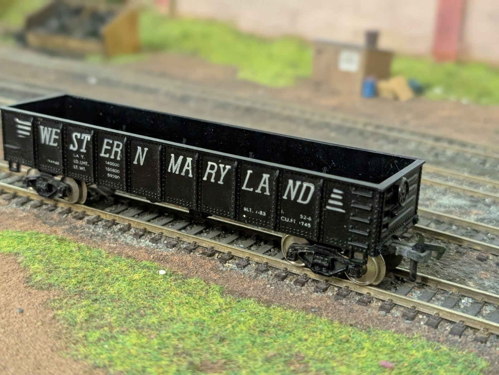 Fleischmann HO 54646 Western Maryland Gondola Made in Western Germany