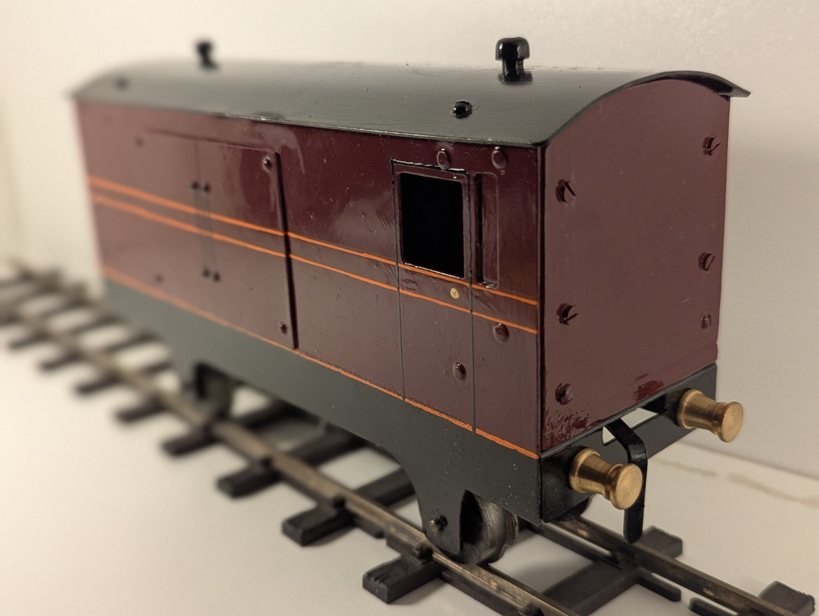 Metal Kitbuilt O Gauge Parcels Coach