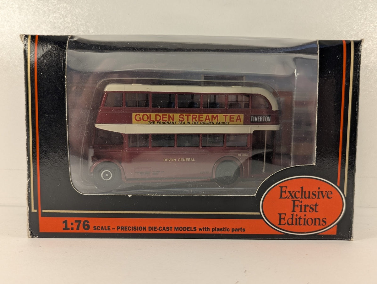 Exclusive First Editions 1:76 Leyland PD2 Lowbridge Die-cast Model Bus DL 604